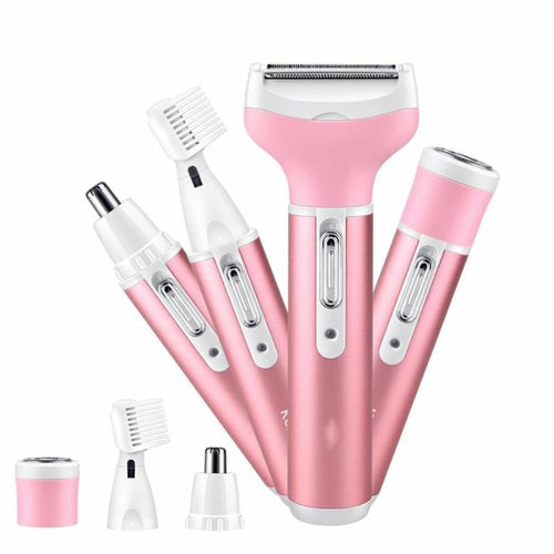 NEW 4 In 1 Women Razor Shaver Beauty Instrument Body Epilator Nose